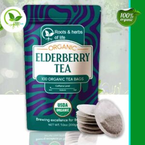 ELDERBERRY TEA BAGS ORGANIC - 100 CT