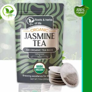 JASMINE TEA BAGS ORGANIC - 100 CT