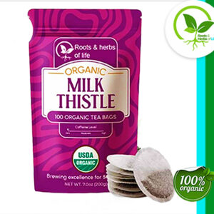 MILK THISTLE SEED TEA BAGS ORGANIC - 100 CT