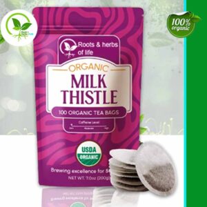 MILK THISTLE SEED TEA BAGS ORGANIC - 20 CT