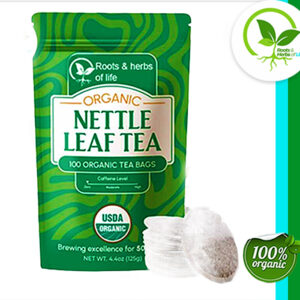 NETTLE LEAF TEA BAGS ORGANIC - 100 CT