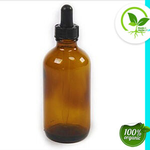 4 OZ AMBER BOTTLE W/DROP 12/CS