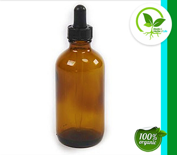 4 OZ AMBER BOTTLE W/DROP 12/CS