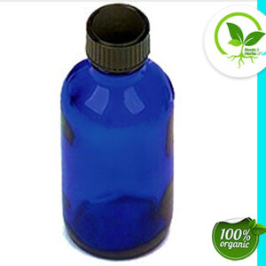 4 OZ COBALT BOTTLE W/LID 12/CS