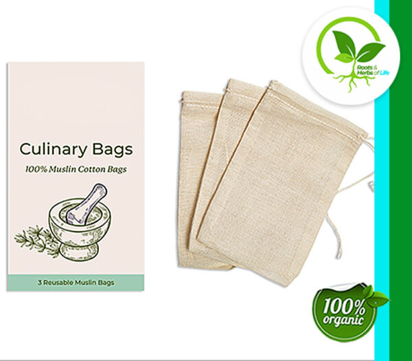 CULINARY BAGS 3" X 5" 25-PACK