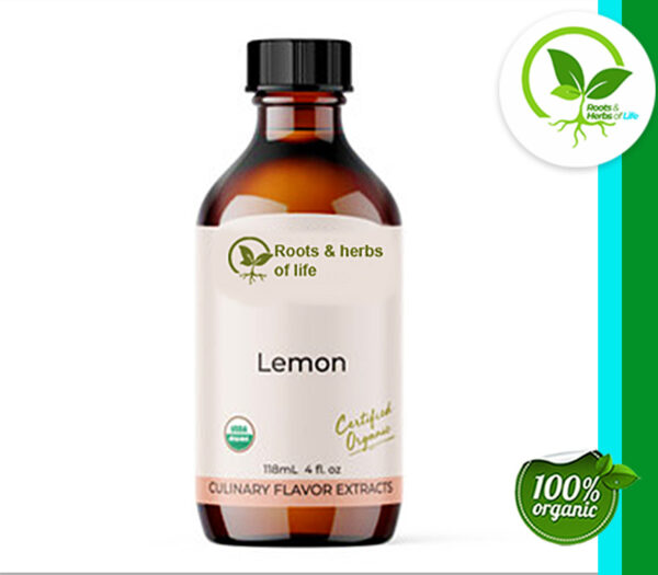 LEMON EXTRACT ORGANIC 1 GAL