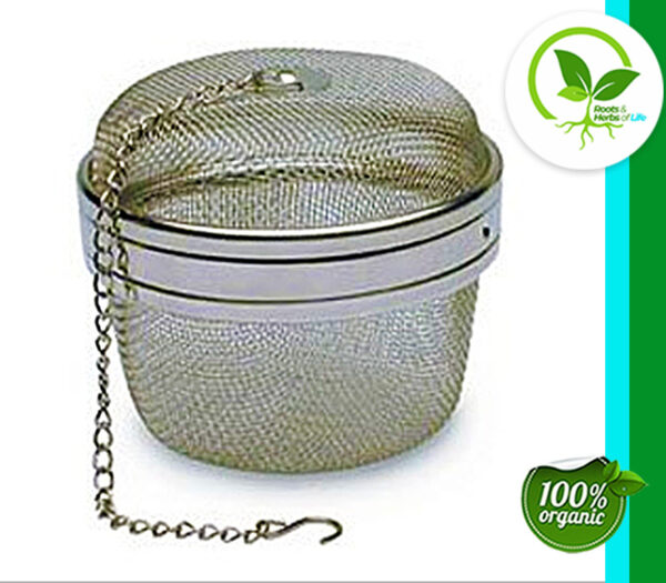 MESH BALL (EASY FILTER) S/S 5"D X 4"H