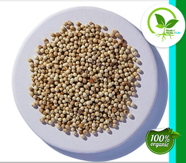 PEPPER WHITE WHOLE ORGANIC