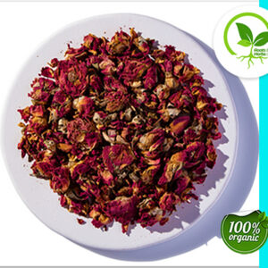 ROSE BUDS & PETALS RED