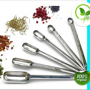 SPICE MEASURING SPOONS 6 PC SS