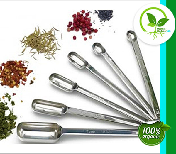 SPICE MEASURING SPOONS 6 PC SS